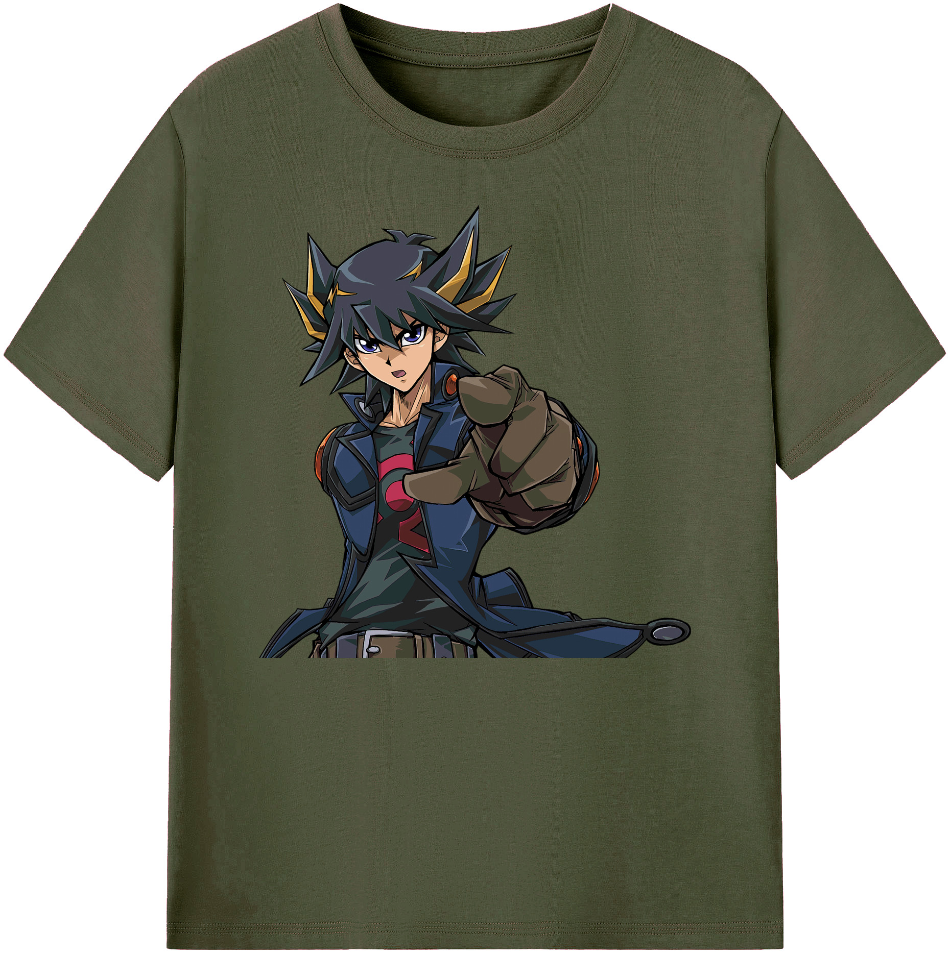 （画像用） 遊☆戯☆王 Yu-Gi-Oh! 綿100％ メンズ半袖Tシャツ｜肌触りやわらか＆通気性